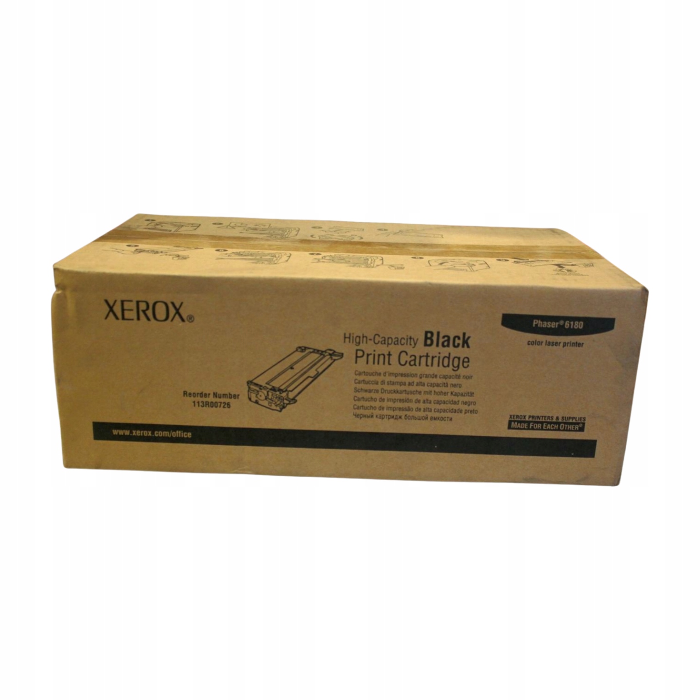 Xerox 6180 113R00726 černý toner, originál