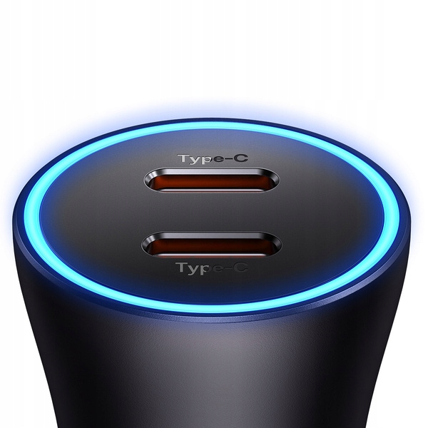 BASEUS SZYBKA ŁADOWARKA SAMOCHODOWA USB TYP C USB-C 40W BEZPIECZNA LED Producent Baseus