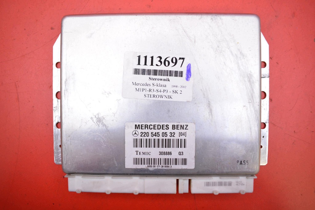 control unit module springing 2205450532 MERCEDES S-KLASA W220 3.2 CDI 197 KM