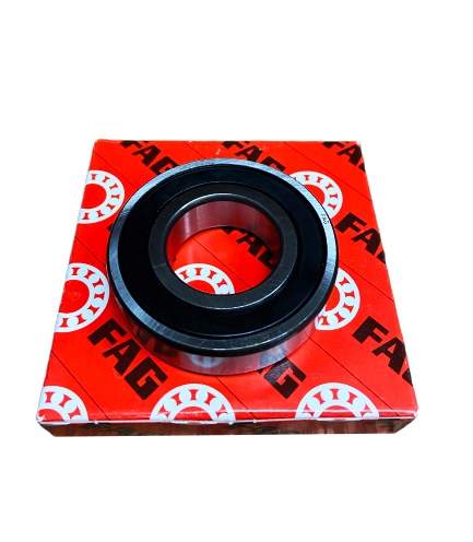 ŁOŻYSKO 6302 RS C3 FAG KULKOWE ZWYKŁE JEDNORZĘDOWE Średnica wewnętrzna 15 mm