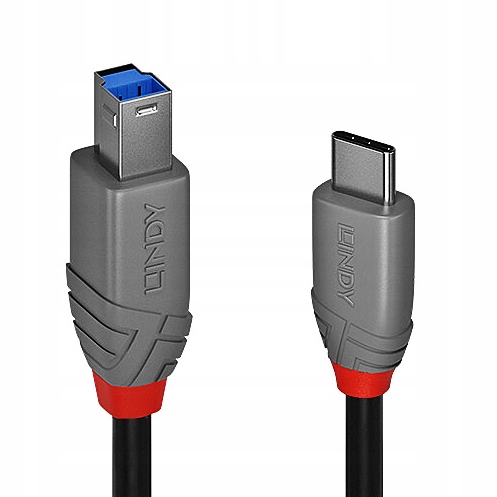 

Kabel Usb C-b 3.2 5Gbps SuperSpeed Lindy 36668 3m