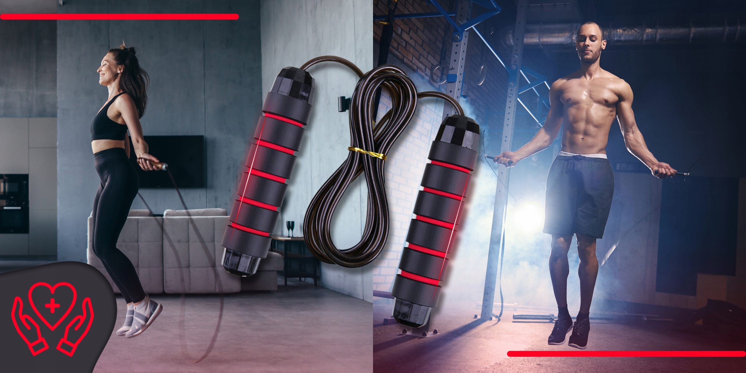 SKAKANKA BOKSERKA Z ŁOŻYSKAMI STALOWA LINKA FITNESS CARDIO 2,8M WYTRZYMAŁA Kod producenta SKAKANKA BOKSERSKA