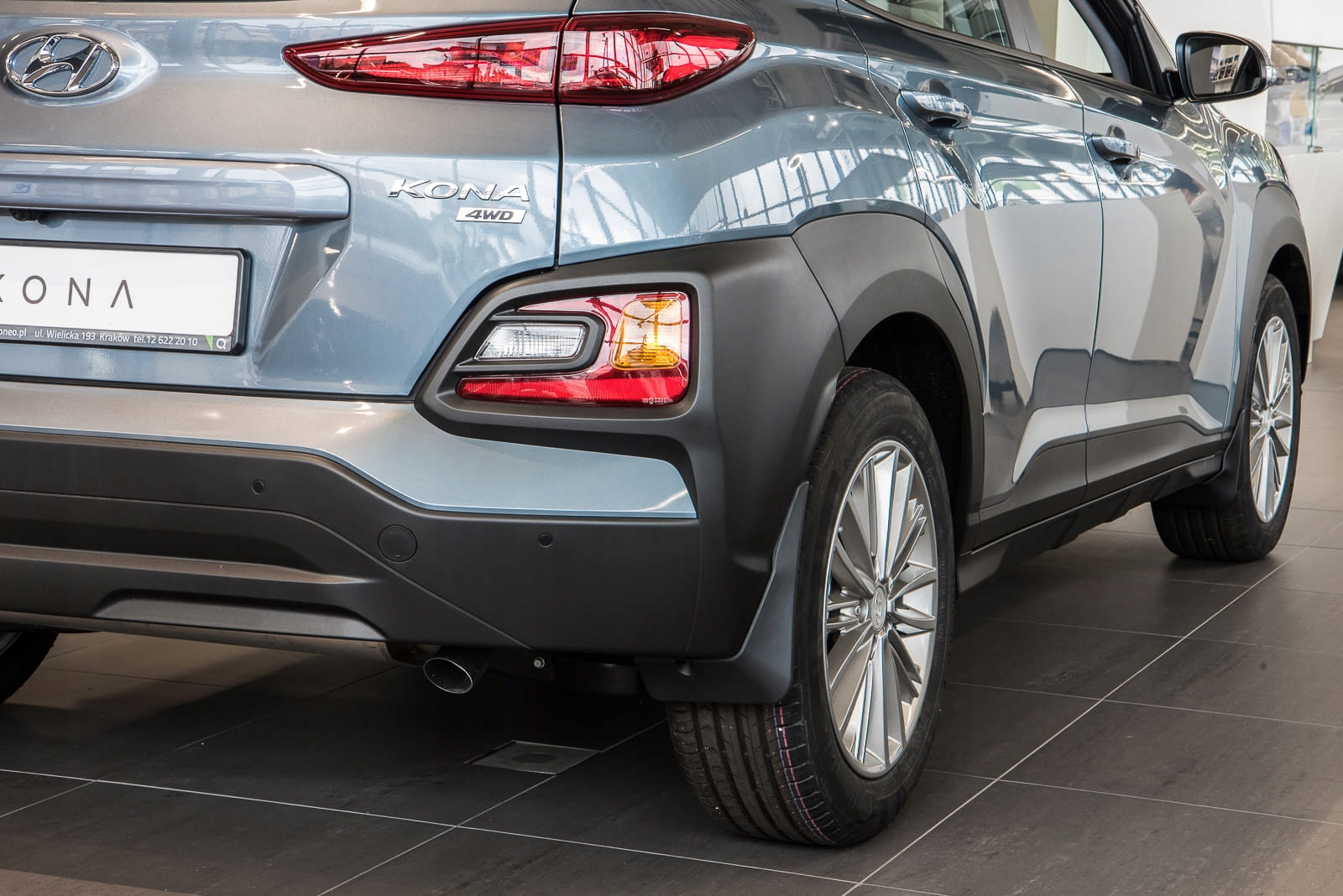 HYUNDAI KONA 2017+ CHLAPACZE KOMPLET Producent inny