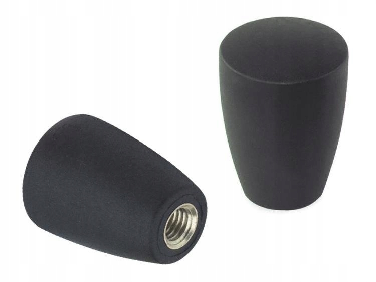 UCHWYT CYLINDRYCZNY GWINTOWANY M8 D25 GAŁKA RĄCZKA