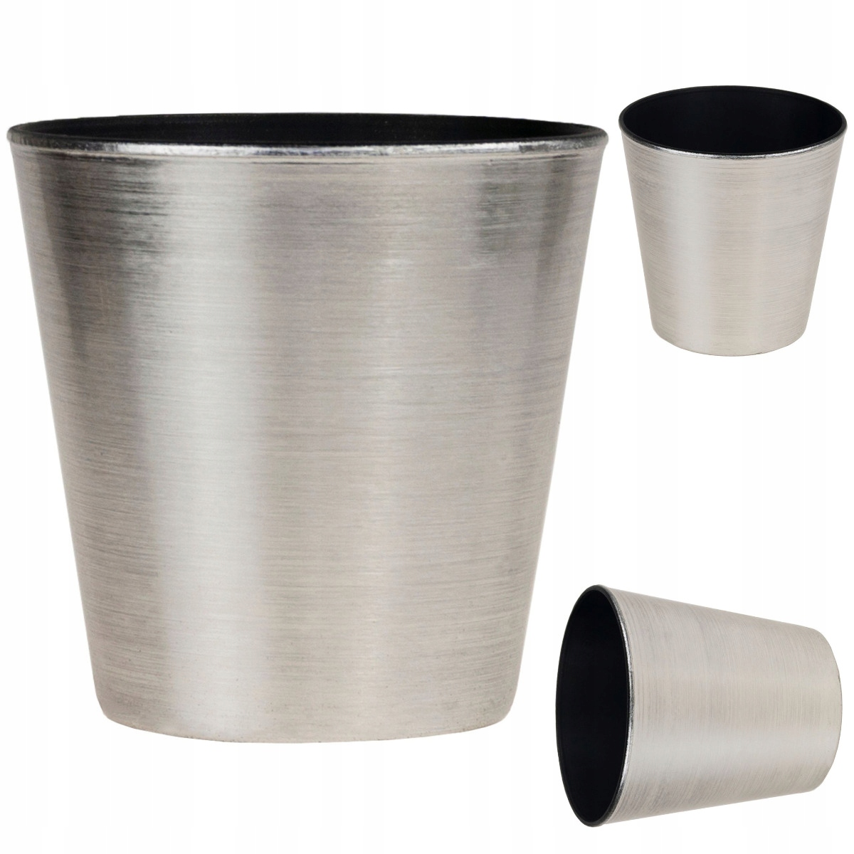 DONICZKA OSŁONKA NA DONICZKĘ ŚWIĄTECZNA BŁYSZCZĄCA DEKORACYJNA ozdobna