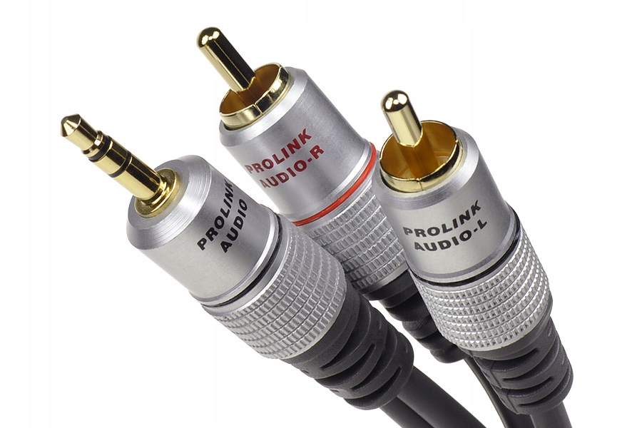 

Prolink Tcv 3420: Kabel mini jack/2xRCA Cinch 3m