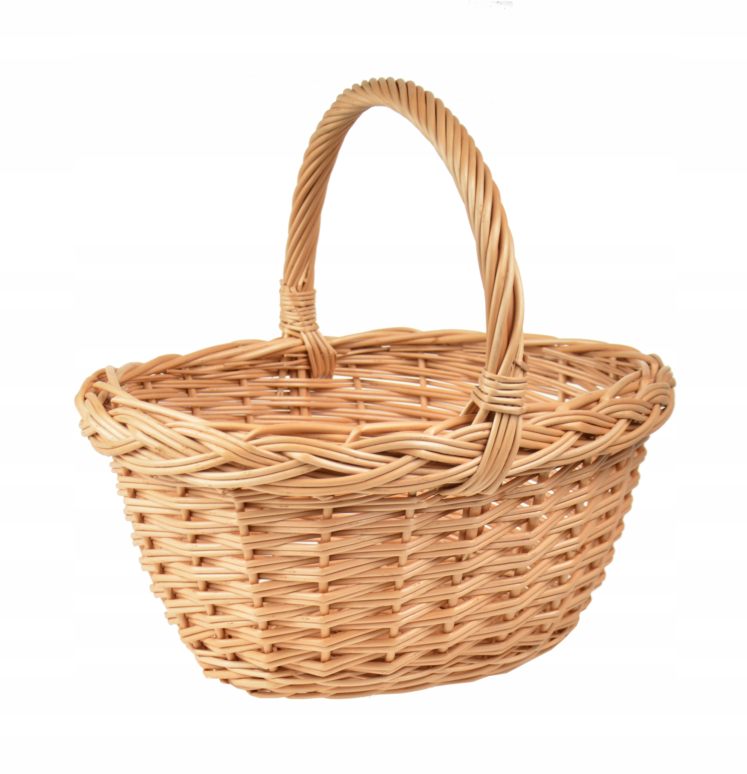 Wiklinowy KOSZYK koszyczek NA WIELKANOC CUKIERKI