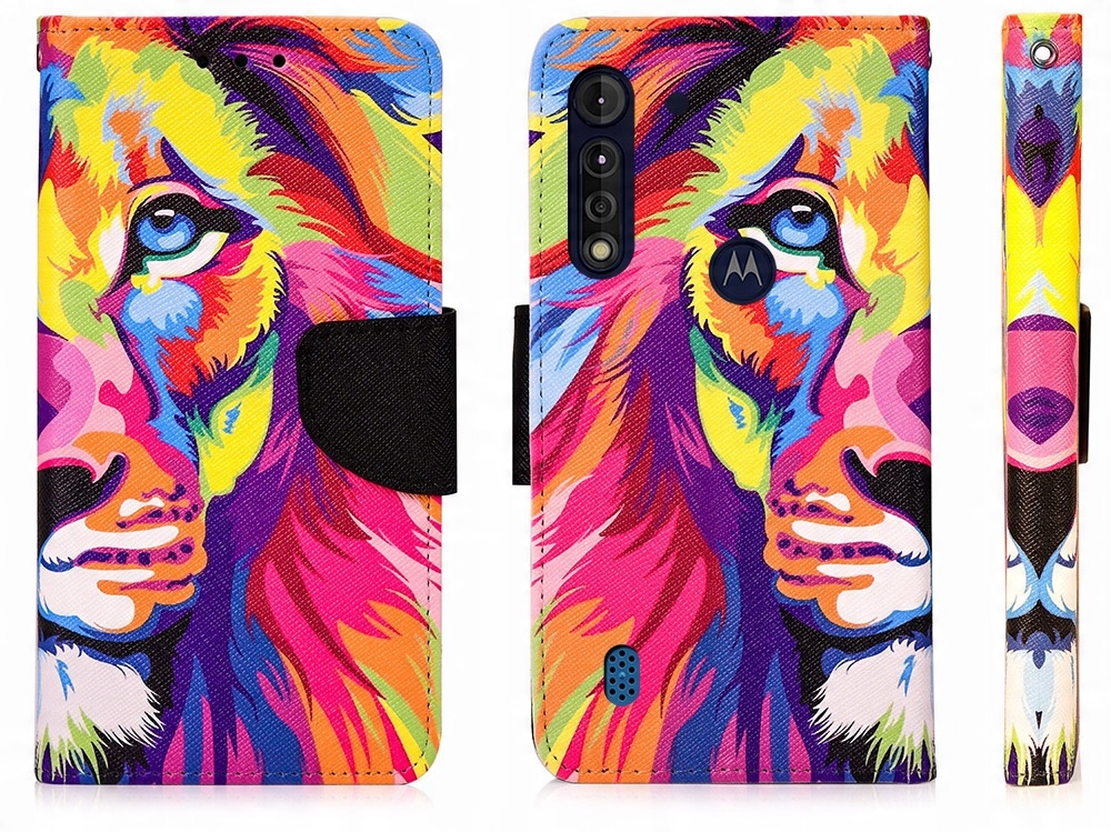 

Etui Portfel Do Motorola Moto G8 Power Lite Szkło