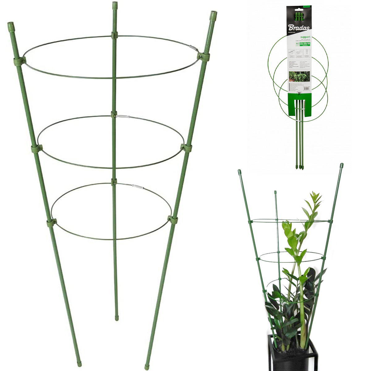 

Podpora Ogrodowa Do Roślin Kwiatów Na Róże 90CM