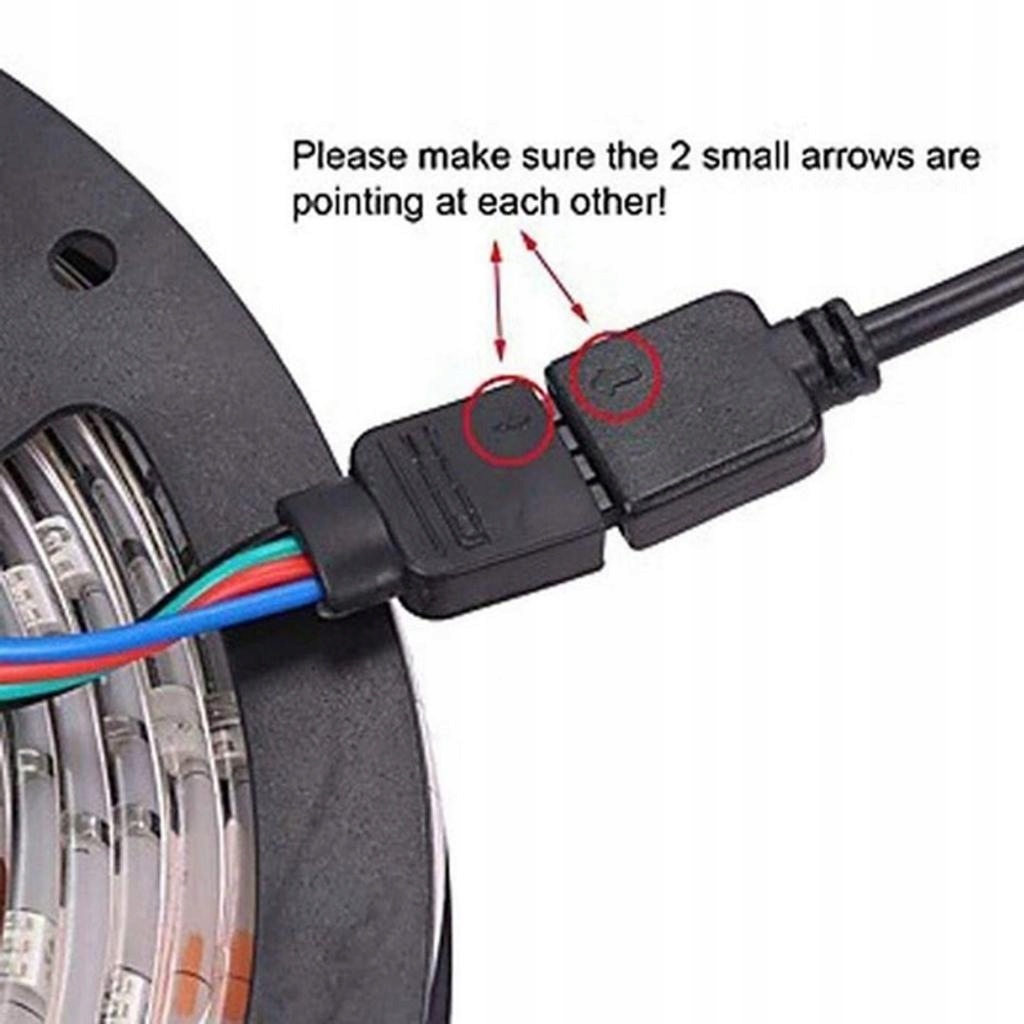Taśma świetlna led 50ft - Długość 25 cm