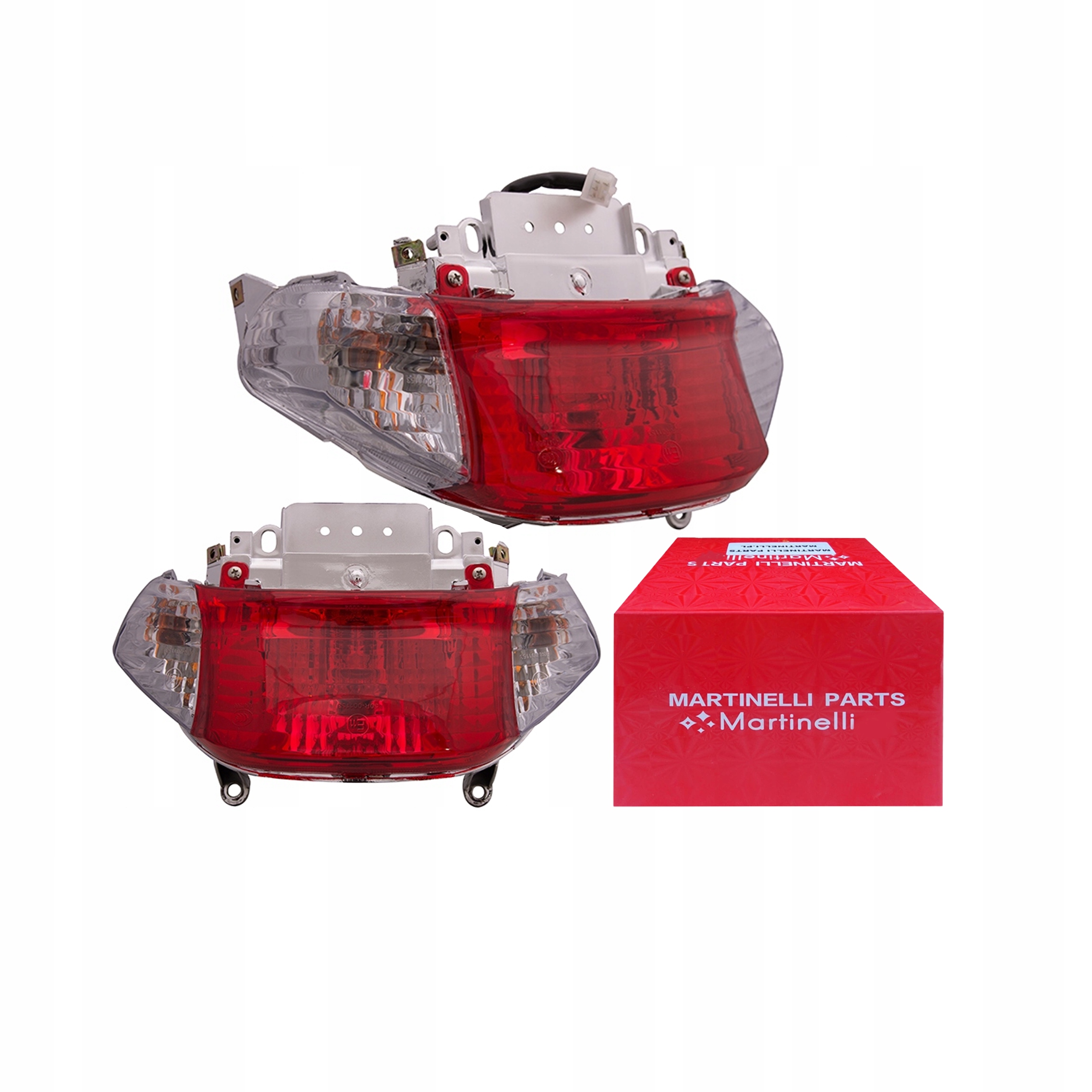 

Lampa Tylna Do Skutera 21 Białe Klosze