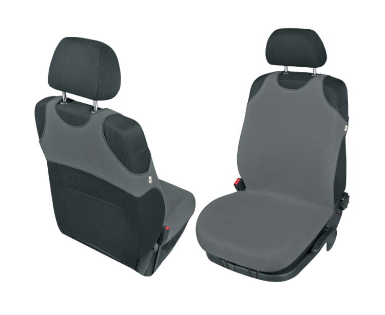 

Bawełniana Koszulka Pokrowiec na fotel Grafitowy