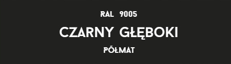 Rafil Radach czarny głęboki RAL 9005 półmat 10L Marka Rafil