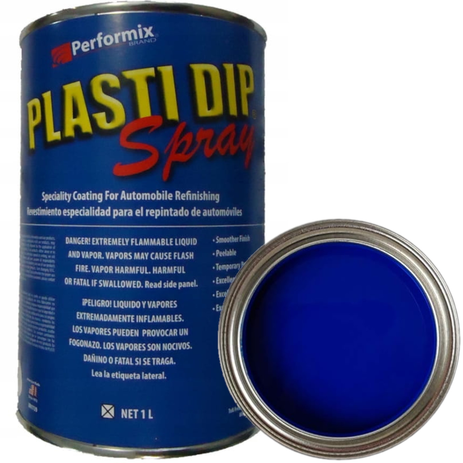 Plasti Dip 1L Připraven k malování pistolí Modrý PlastiDip
