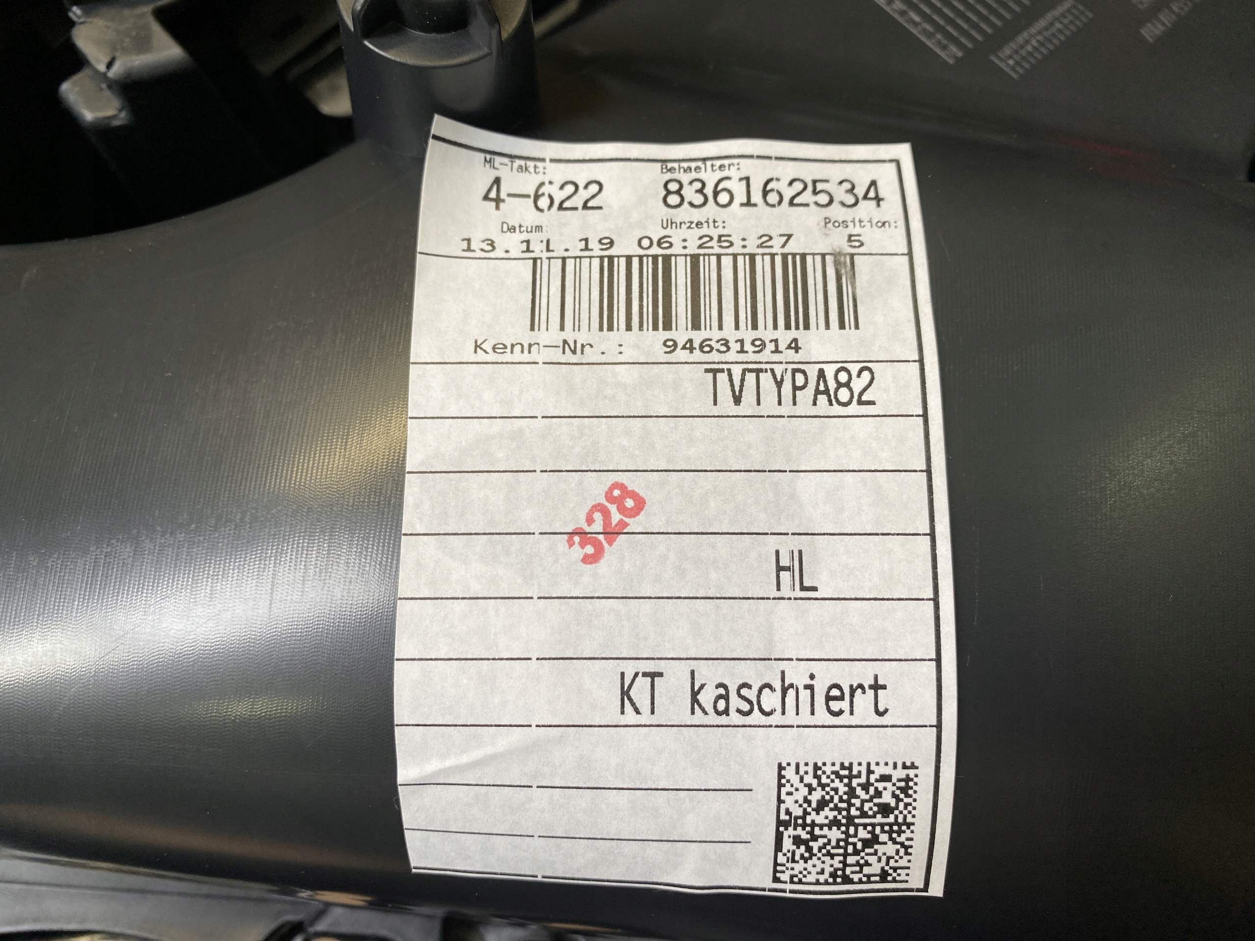AUDI A5 8W SPORTBACK side door left rear part leather