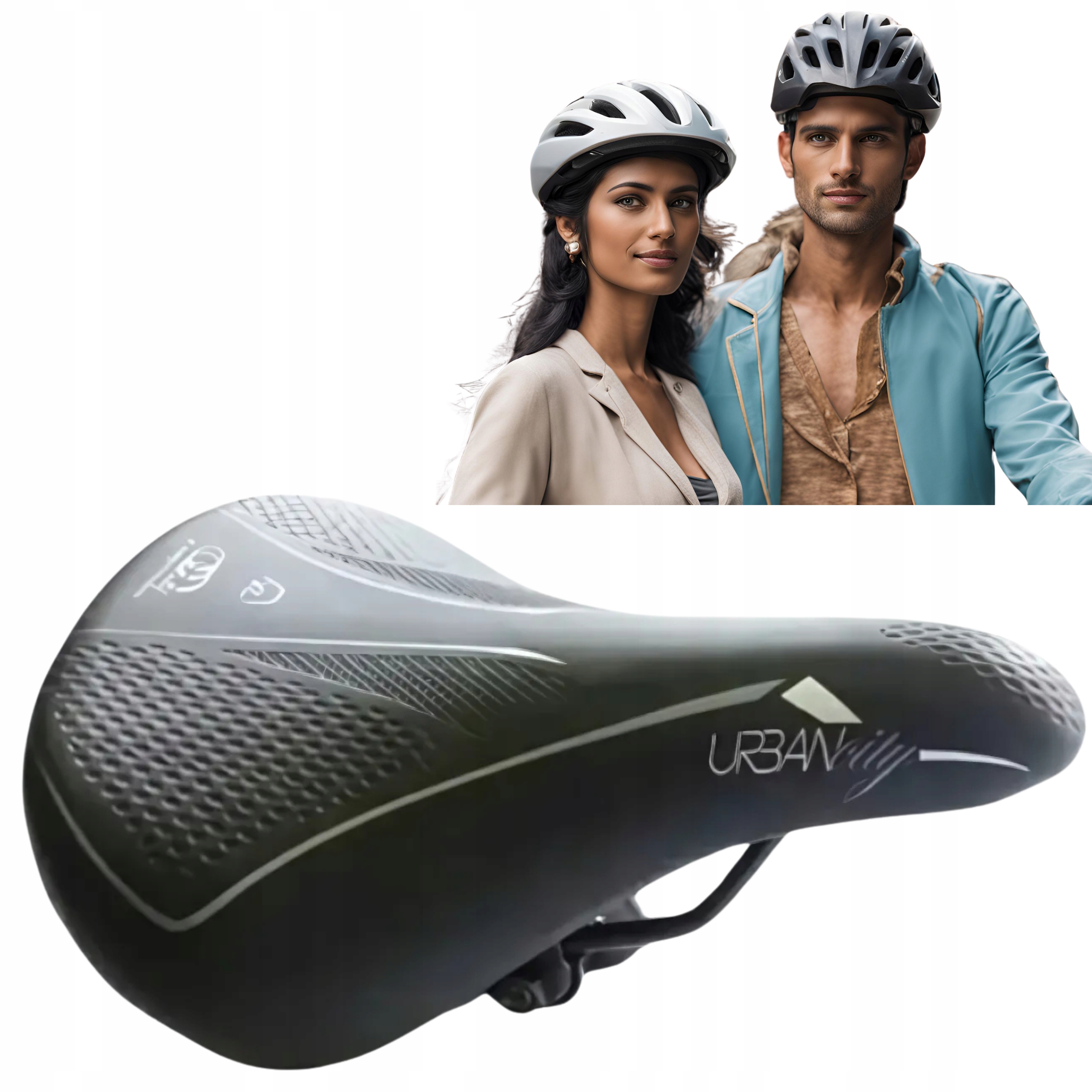 Sedlo na kolo Sedlo XL pohovka City pohodlné odpružení pružin