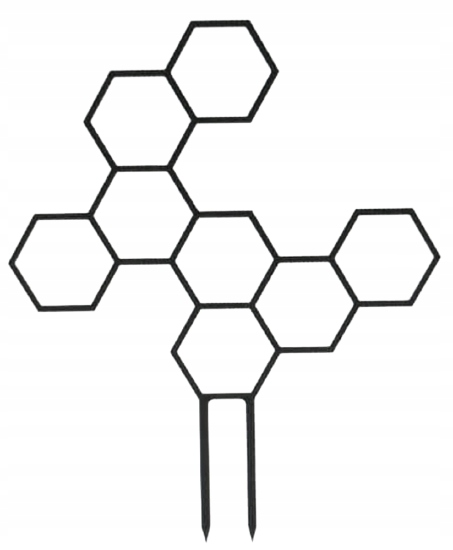 

Podpórka Drabinka Kwiatów Roślin 8 Miodów 36 cm