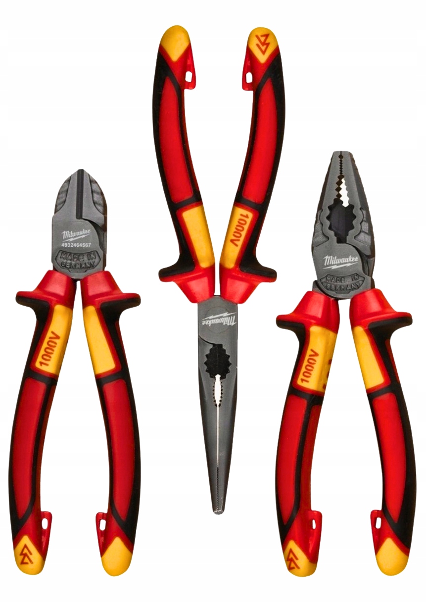 Milwaukee 4932464575 Sada izolovaných klieští Vde 3 ks pre elektrikára