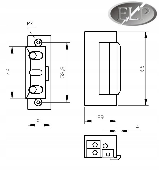 ZACZEP ELEKTROMAGNETYCZNY R4 Z PAMIĘCIĄ I BLOKADĄ Kod producenta R4 Z PAMIĘCIĄ I BLOKADĄ