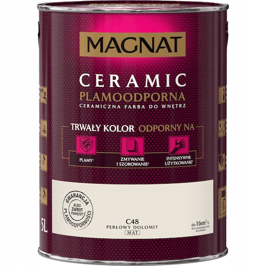 

Magnat Ceramic Perłowy Dolomit C48 5L