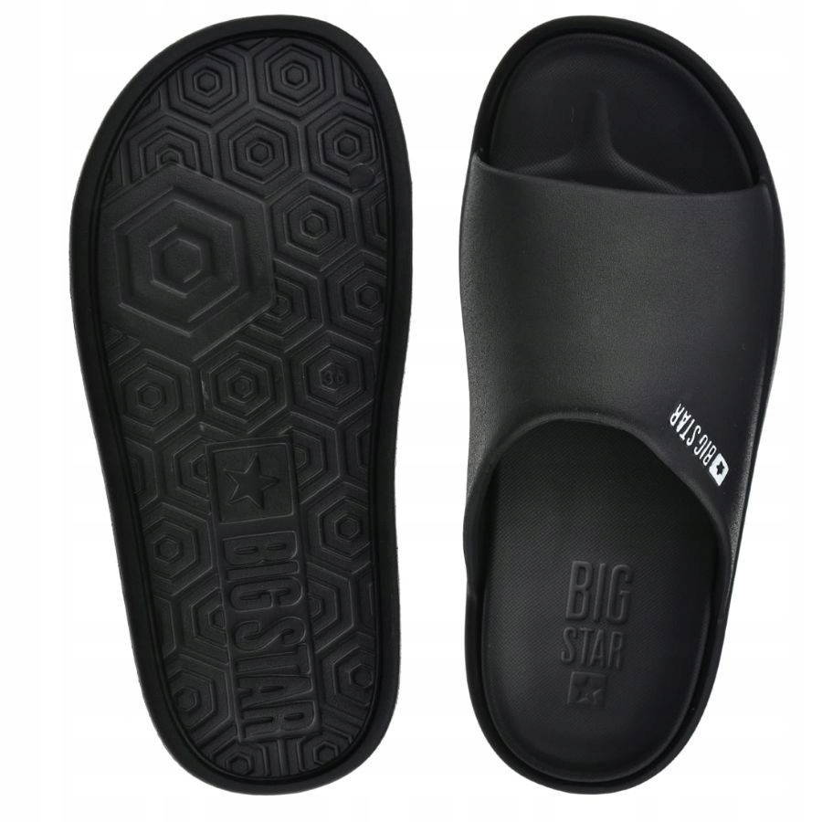 KLAPKI DAMSKIE BIG STAR WYSOKA PODESZWA PIANKOWE GUMOWE Marka Big Star