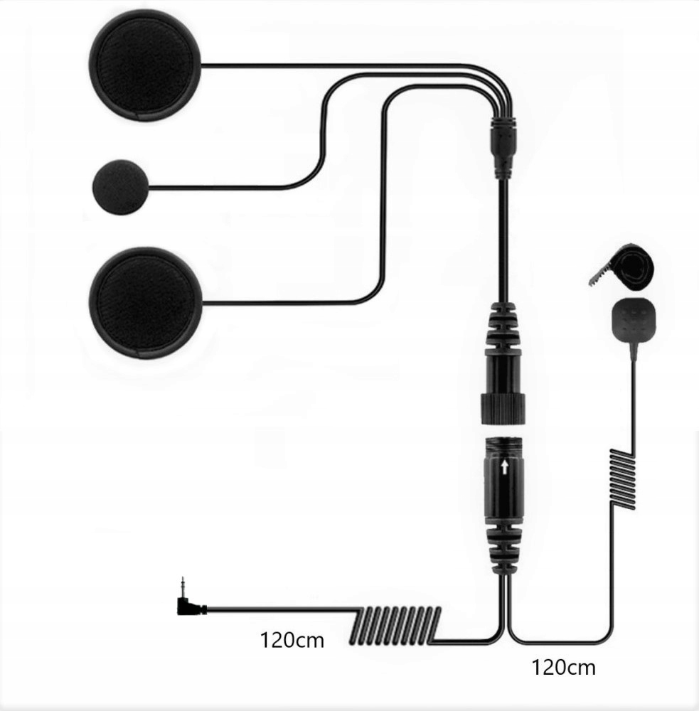 Sluchátka Do Helmy – Pro Radiostanici Motorola T82