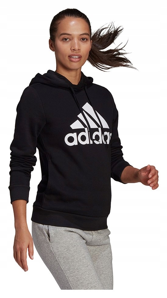 Mikina Adidas W Bl Fl Hd černá GL0653 vel. L