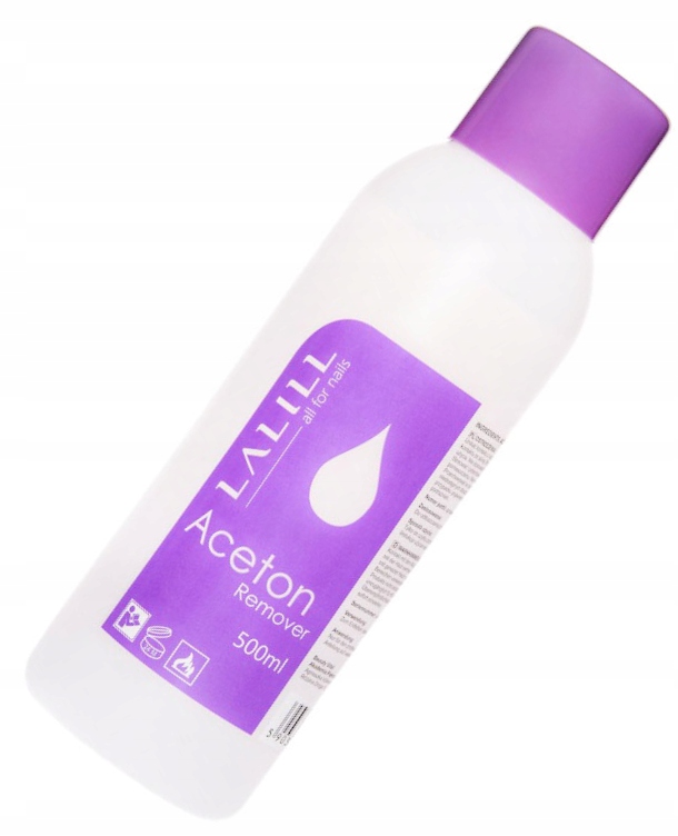 

Lalill Remover Aceton usuwa lakier hybrydowy 500ml