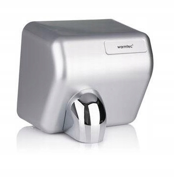 Elektrický vysoušeč rukou s výkonnou otočnou tryskou BarrelFlow 2500 W stříbrný