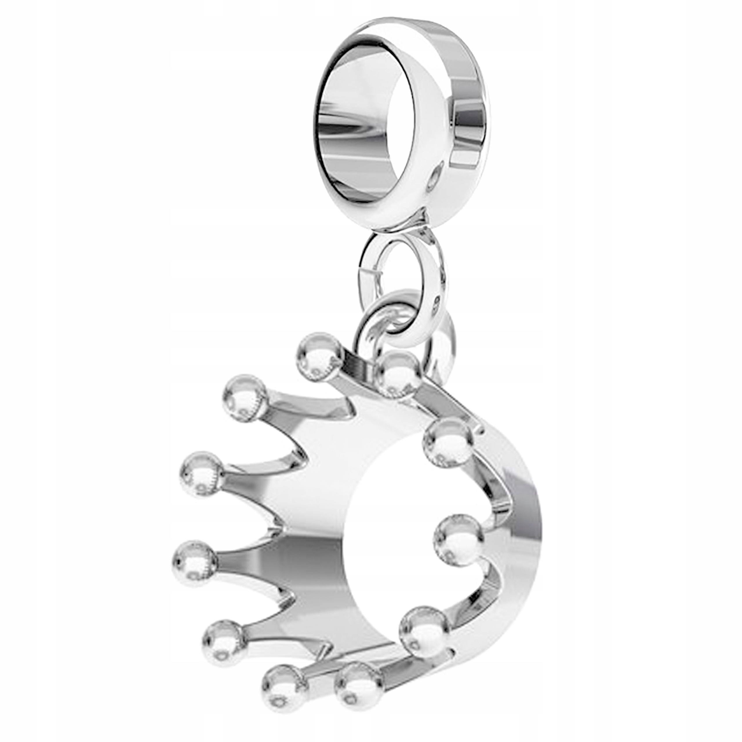 Charms Stříbrná Koruna Crown Royal Závěsná Korunka Král Královna Stříbro 925