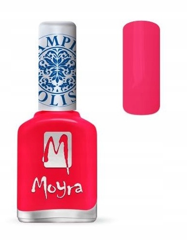 lakier do stempli MOYRA 01 rózowy 12 ml