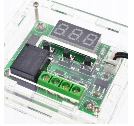 

Termostat cyfrowy W1209 12V obudowa akrylowa