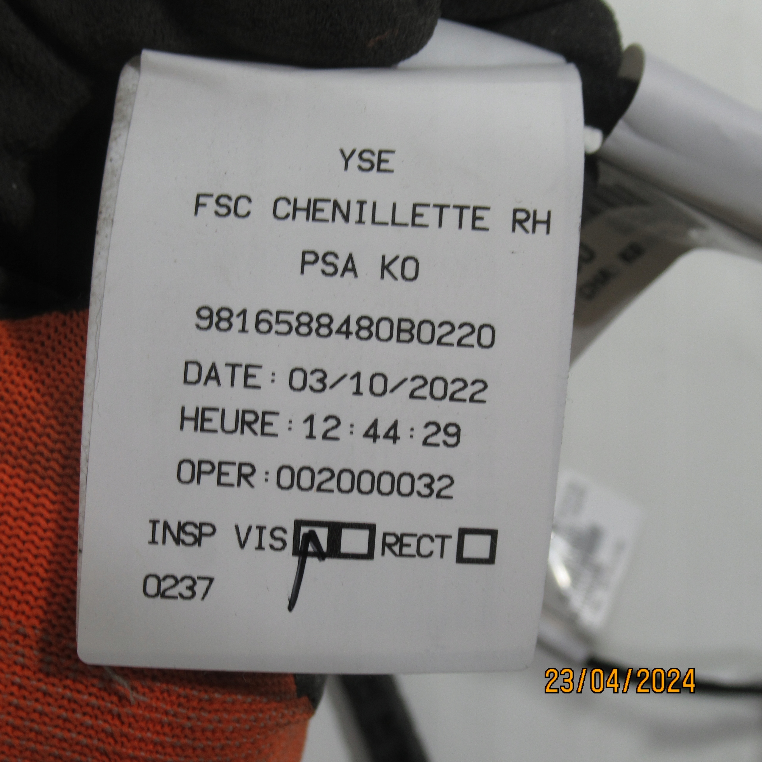 GY-103 WIĄZKA TAŚMA DRZWI PRZESUWNYCH EXPERT PROACE 16- VIVARO 19- BERLINGO Wersja Europejska