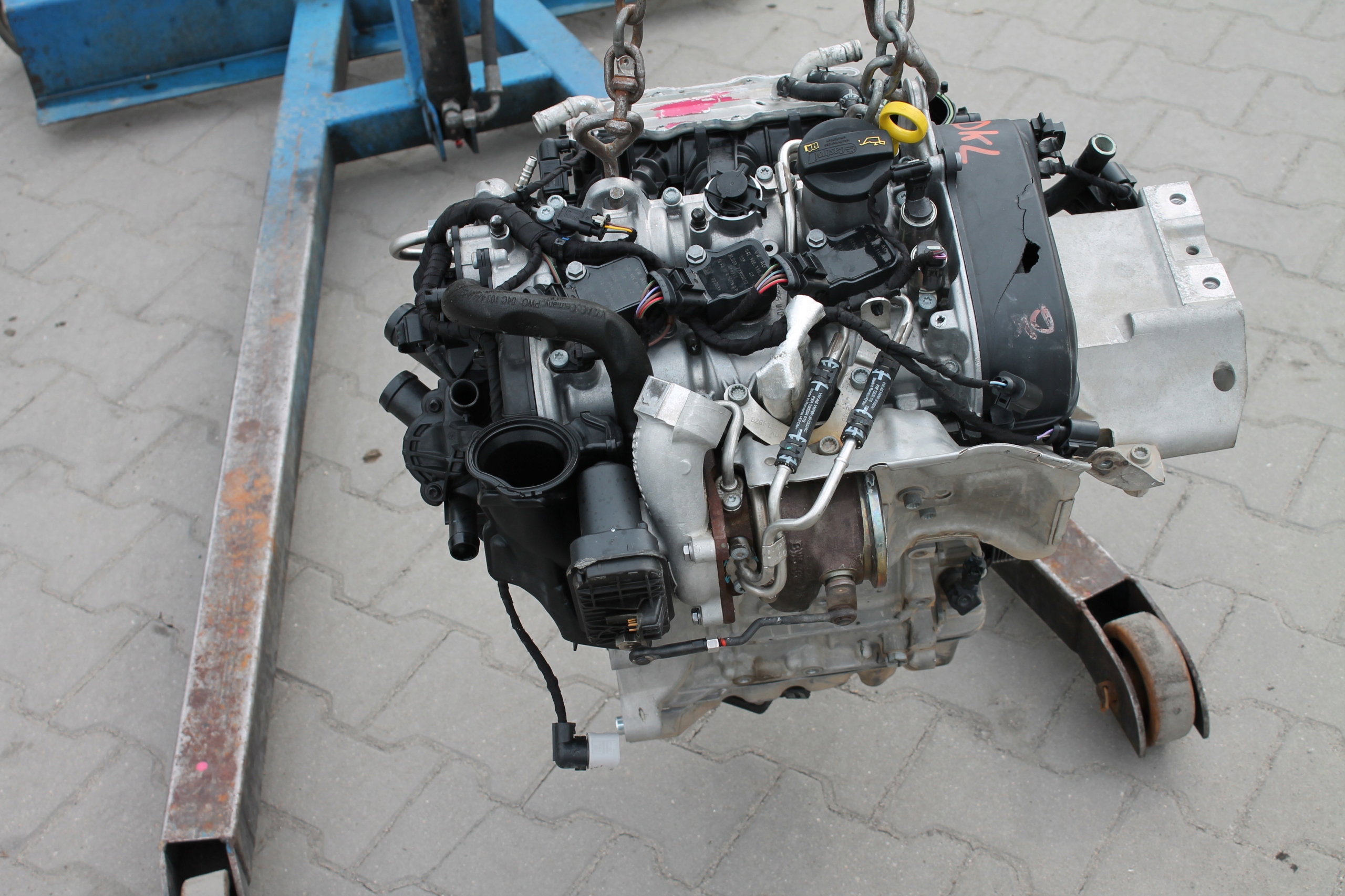 engine complete VW SKODA DKL 20 TYSKM