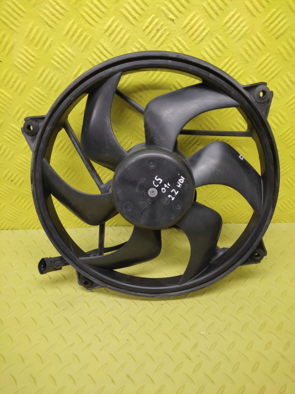 CITROEN C5 II 2.2 HDI ventilátor chladiče