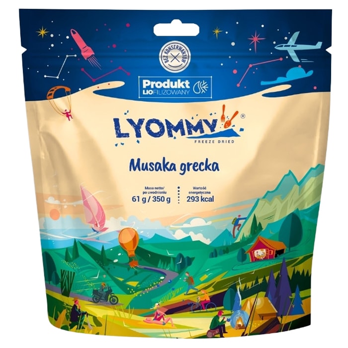 Żywność liofilizowana Lyommy Musaka grecka 61 g/293 kcal