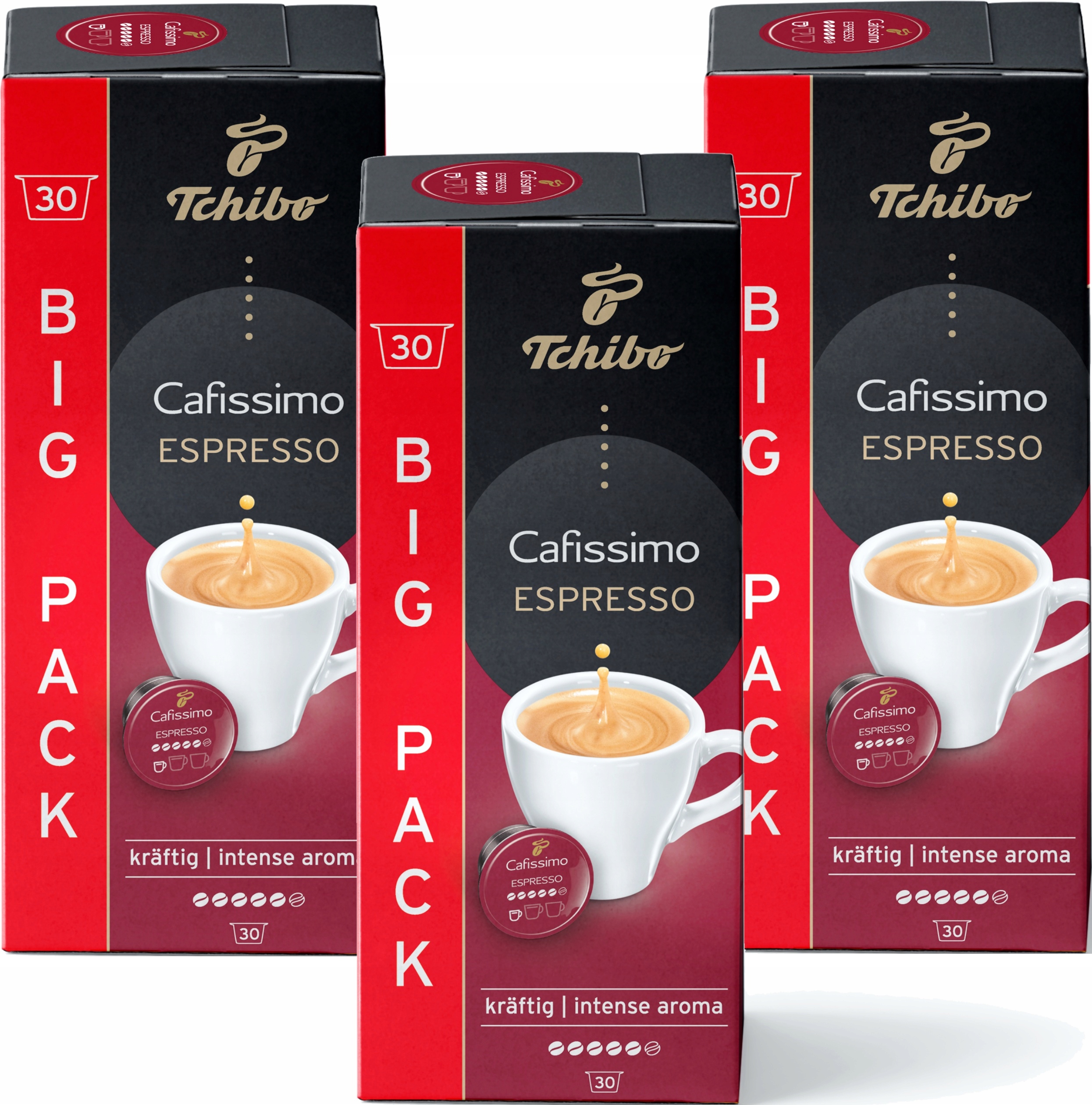 Levně Tchibo Cafissimo Espresso Kraftig 90 kapslí