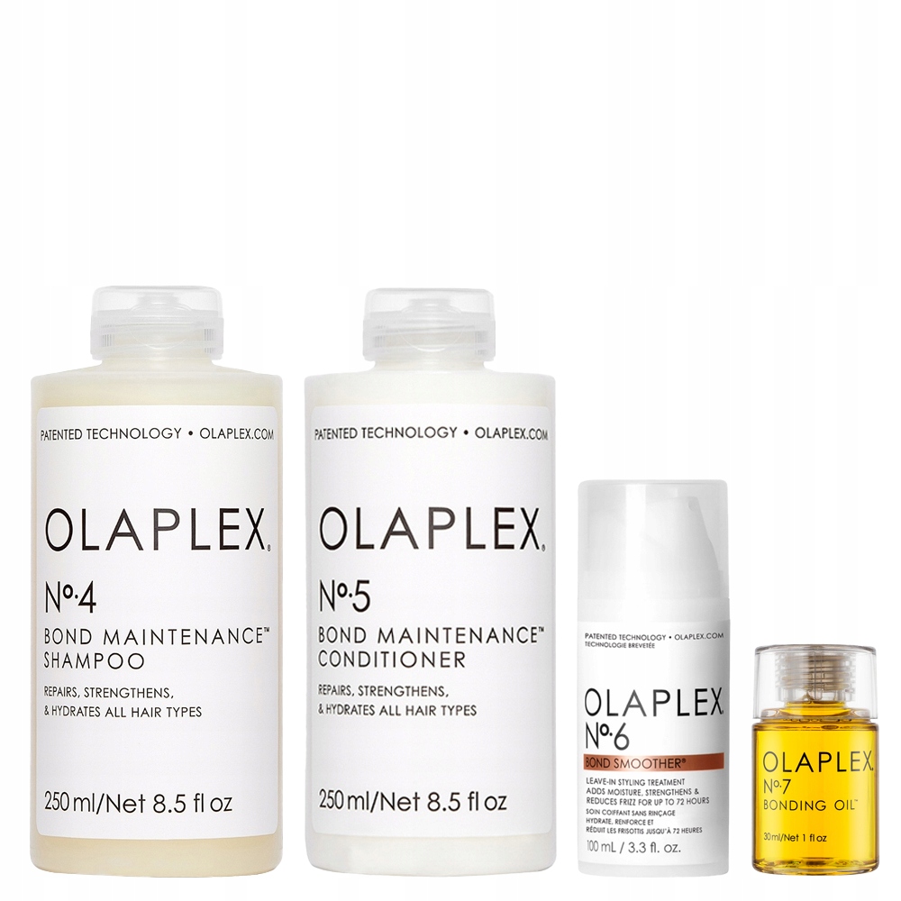 Olaplex sada No.4 No.5 No.6 No.7 – obnova poškozených vlasů