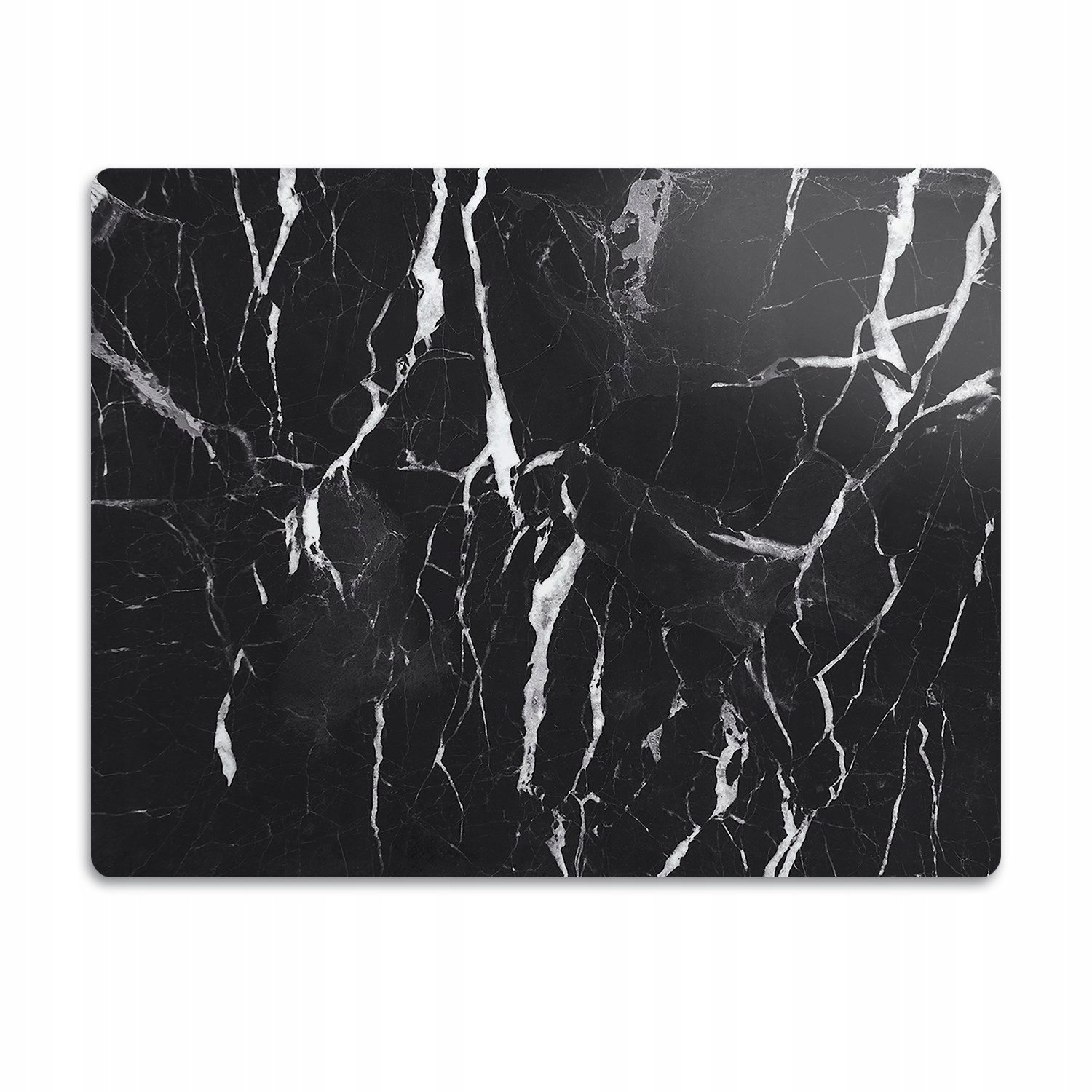 Levně Podložka pod misku pro psa Černý mramor 90x60 cm