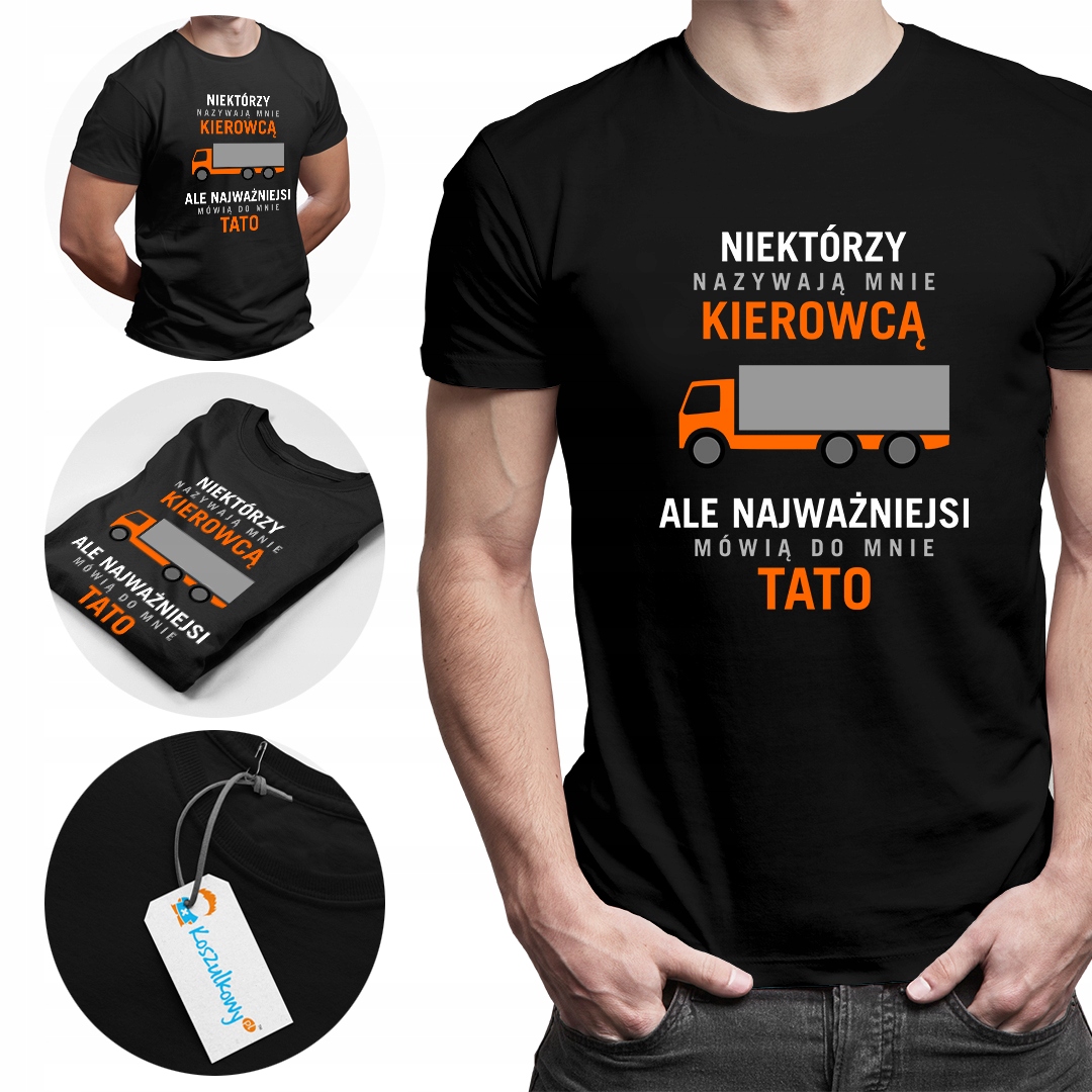 

Kierowca tira ciężarówka koszulka