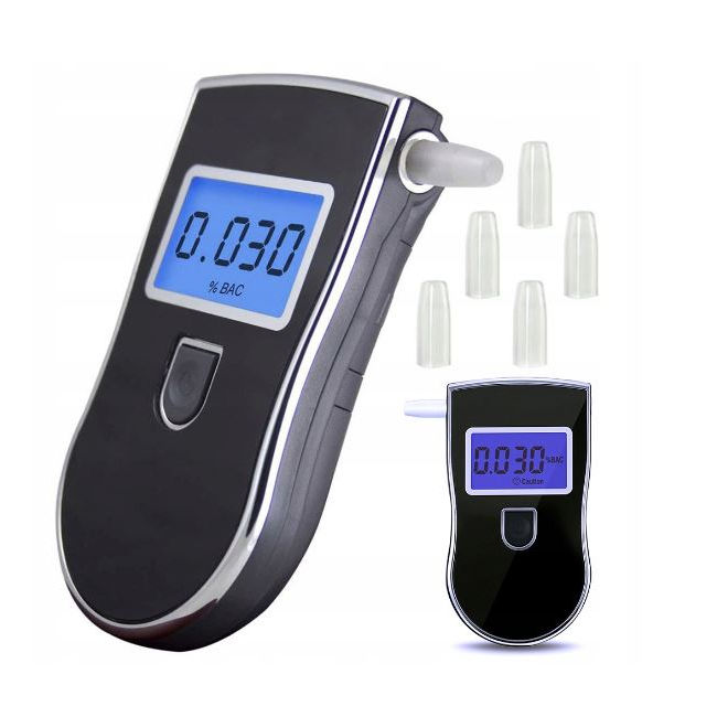 

Alkomat LCD nowoczesny sensor pokrowiec ustniki