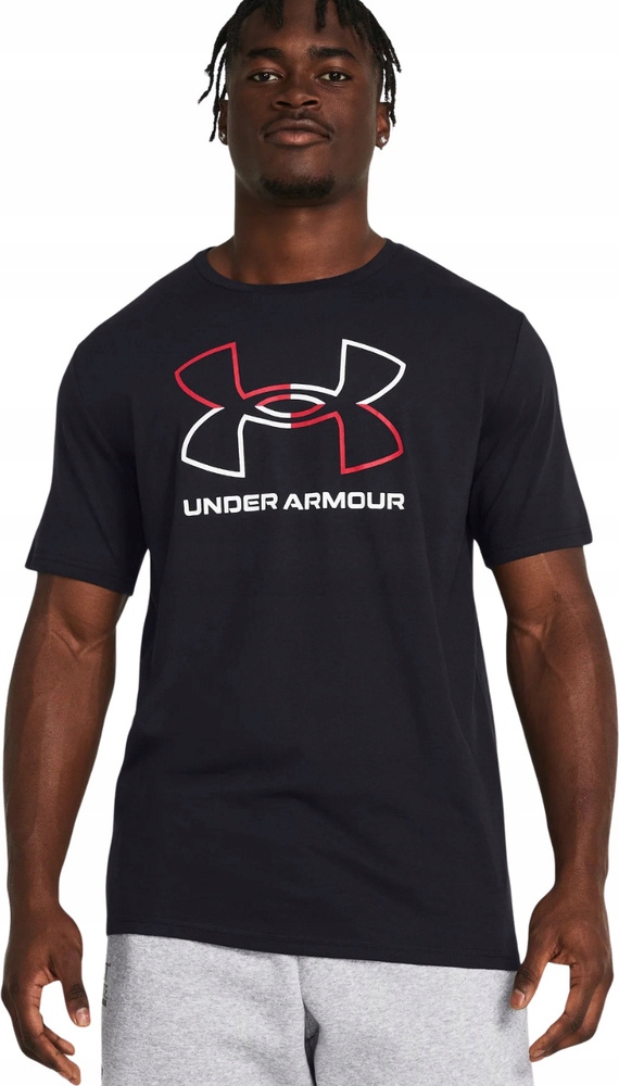 Pánské Tričko Under Armour Gl Foundation Uodate Ss Černé 13829 vel. M