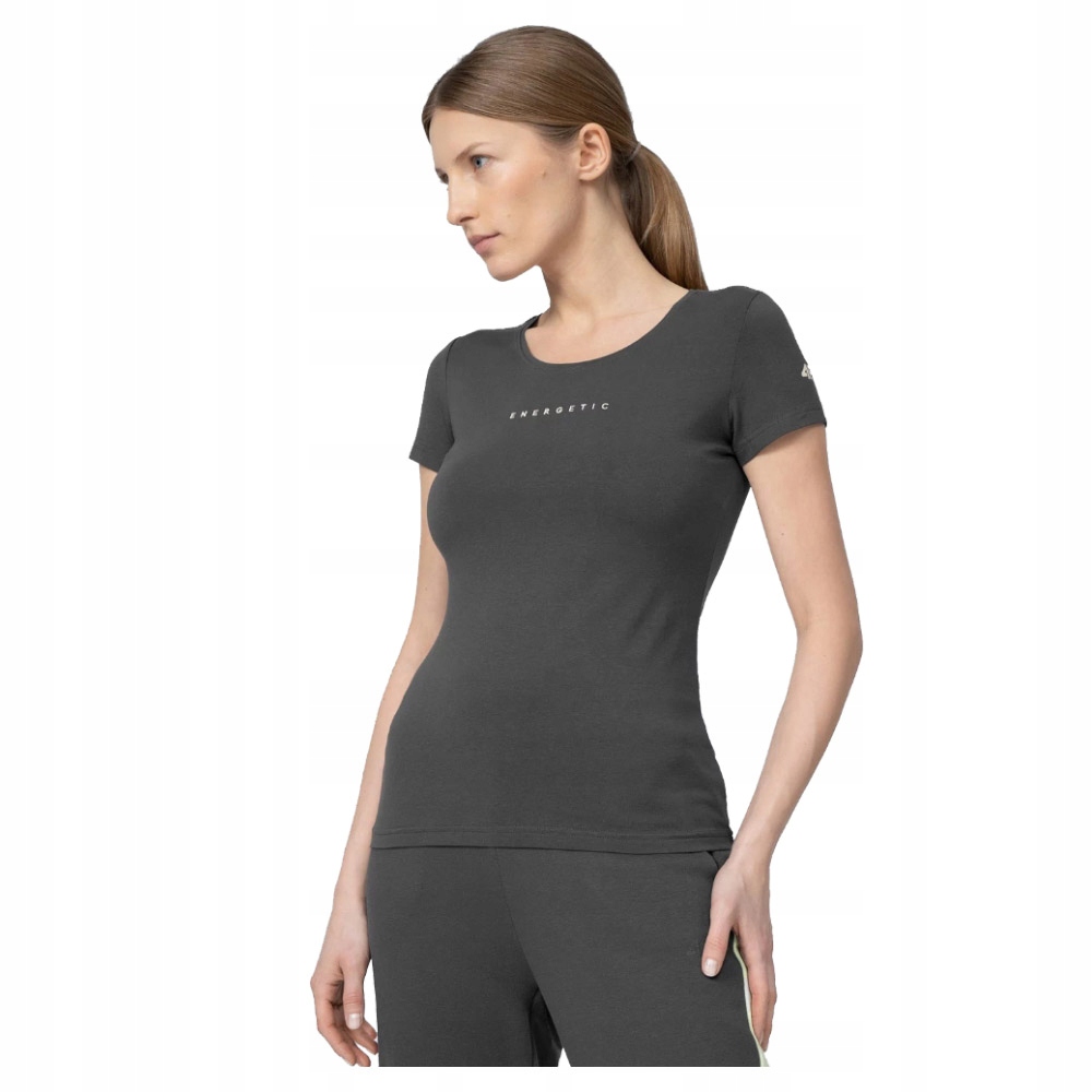 

4F T-shirt Koszulka Damska TSD029 Antracyt L