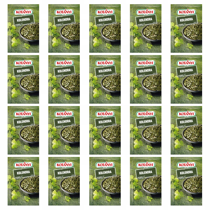Kotanyi Kolendra liście 6g X20