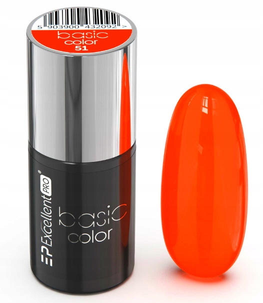 LAKIER HYBRYDOWY EXCELLENT Pro Basic Color NEON nr 51