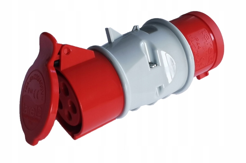 Adapter przejściówka wtyczka 16A+gniazdo 32A IP44 Przeznaczenie Elektryczne