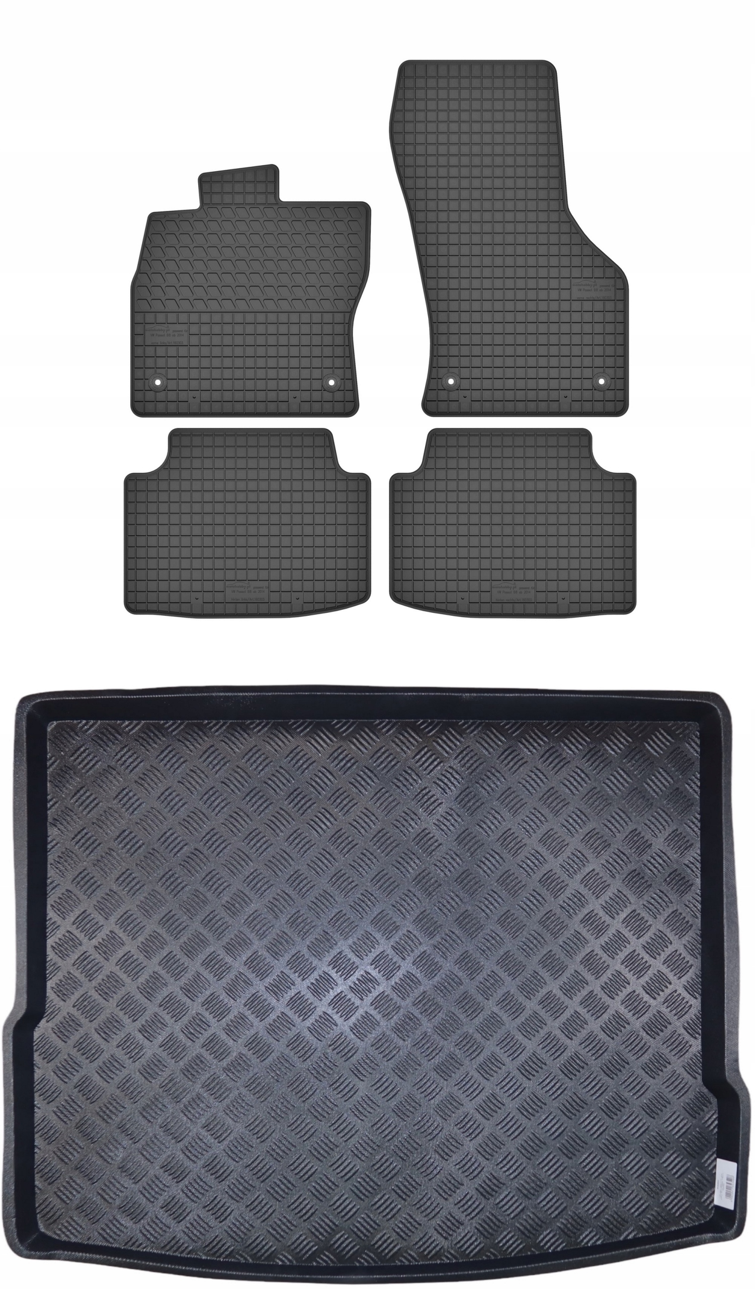 Koberce nosič pro: Volkswagen Tiguan II 2015-2024 Suv