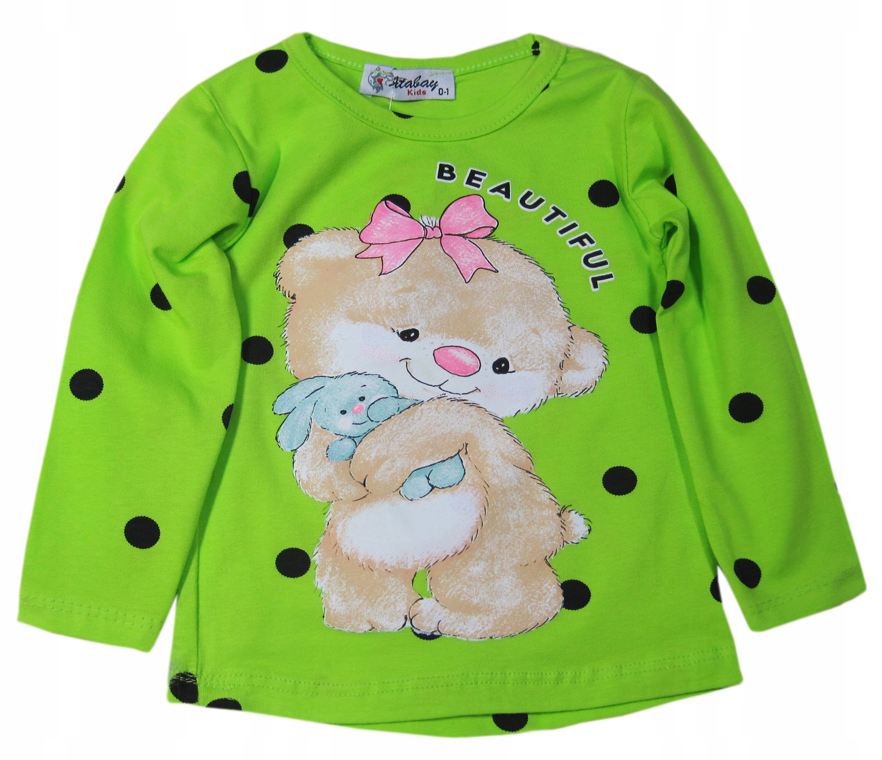 

Bluzka Bluzeczka T-shirt Nadruk MIś* 98/104