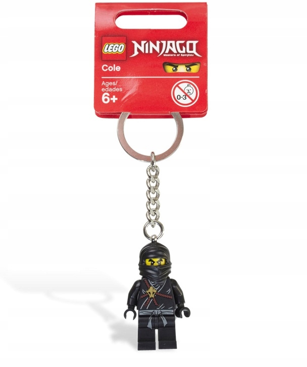 853099 Lego Ninjago Cole brelok breloczek 2011