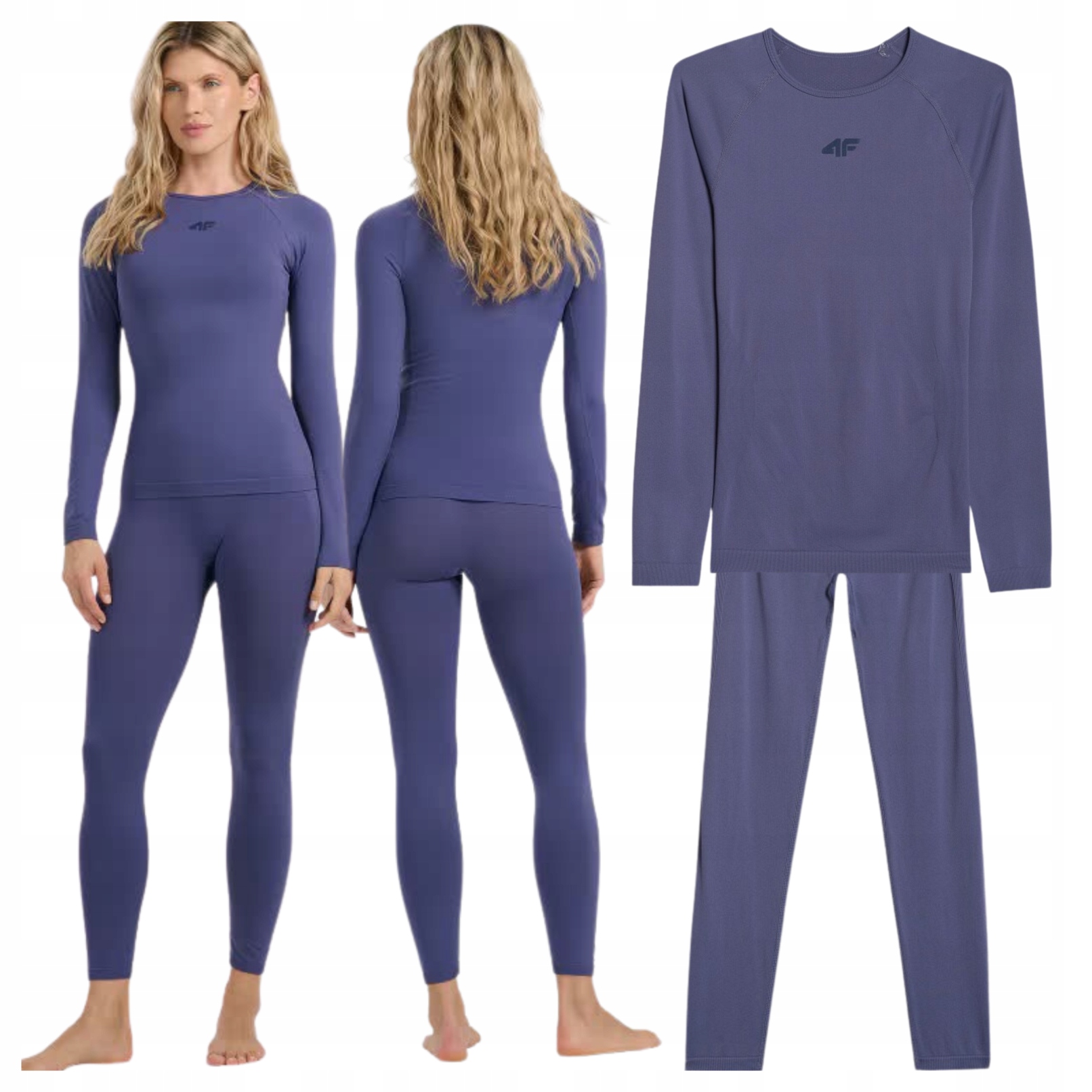 Termoaktivní Dámské Prádlo 4F – Set Tričko A Kalhoty Termo Oblečení